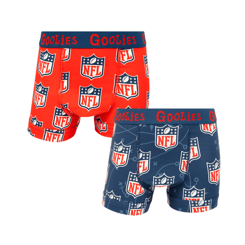 The NFL Touchdown Bundle - Kids Boxer Shorts 2 Pack Bundle
