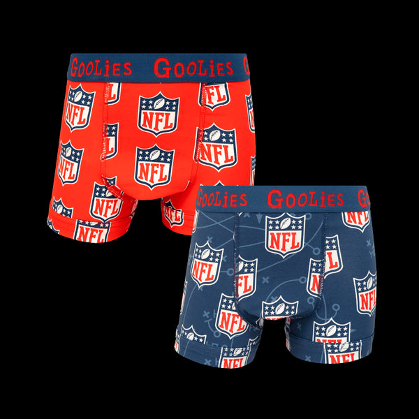 The NFL Touchdown Bundle - Kids Boxer Shorts 2 Pack Bundle