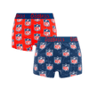 The NFL Touchdown Bundle - Ladies Boxer Shorts 2 Pack Bundle