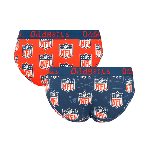 The NFL Touchdown Bundle - Ladies Briefs 2 Pack Bundle