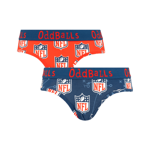 The NFL Touchdown Bundle - Ladies Briefs 2 Pack Bundle
