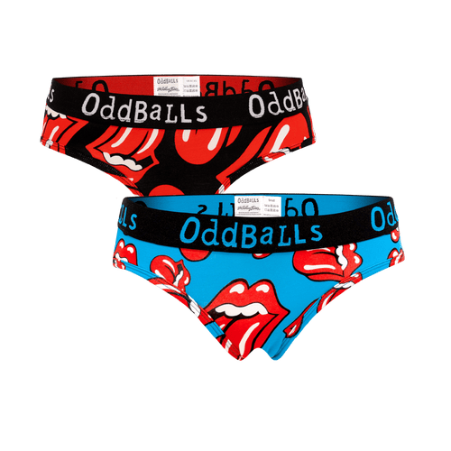 The Rolling Stones Bundle - Ladies Briefs 2 Pack