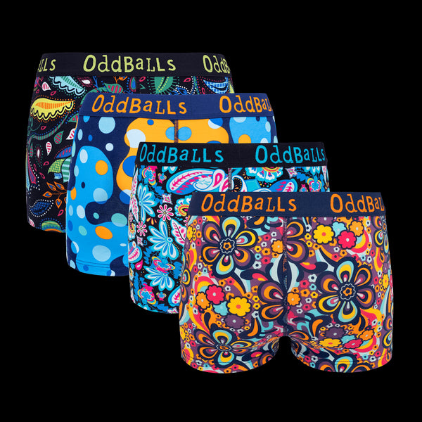 Full Mooners Bundle - Ladies Boxer Shorts 4 Pack Bundle