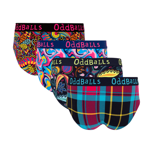 Full Mooners Bundle - Mens Briefs 4 Pack Bundle