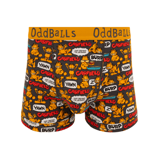 Garfield Grey - Mens Boxer Shorts