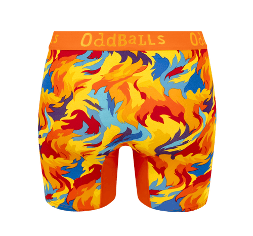 Great Balls of Fire - Ladies Bamboo Boxers