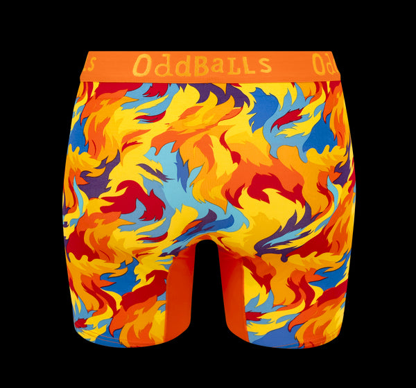 Great Balls of Fire - Ladies Bamboo Boxers