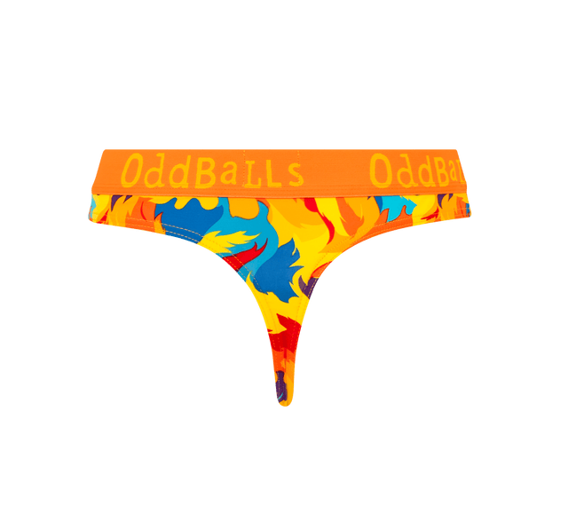 Great Balls of Fire - Ladies Thong