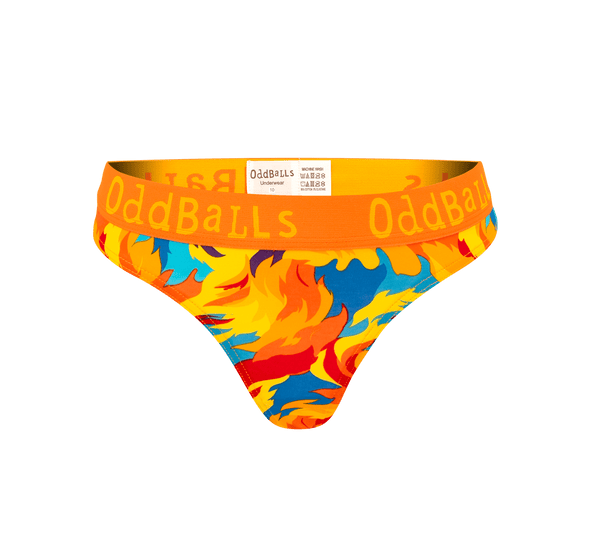 Great Balls of Fire - Ladies Thong