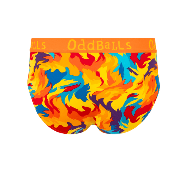 Great Balls of Fire - Mens Cotton Briefs