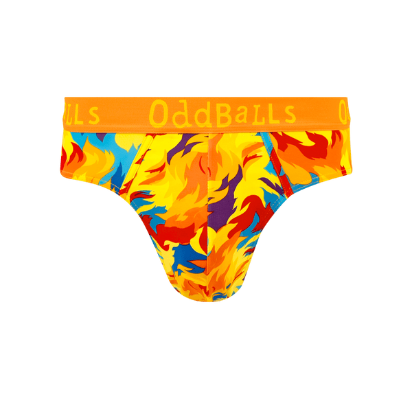 Great Balls of Fire - Mens Cotton Briefs