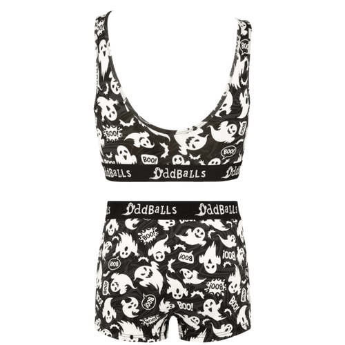 Ghosts Bundle - Womens Bralette & Boxers Matching Set
