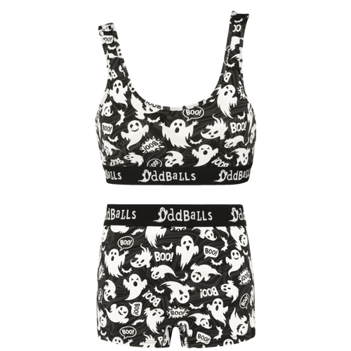 Ghosts Bundle - Womens Bralette & Boxers Matching Set