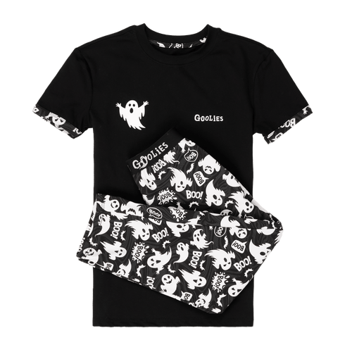 Ghosts - Kids Long Pyjamas Set (T-Shirt & Trousers)