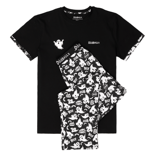Ghosts - Men's Long Pyjamas Set (T-Shirt & Trousers)