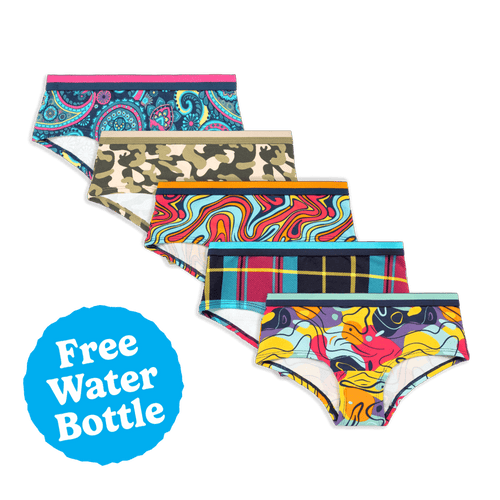 Best Bits Bundle - Girls Cotton Knickers 5 Pack