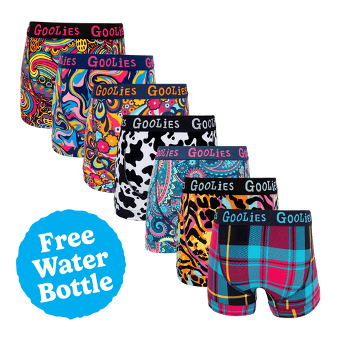 Hello Sunshine Bundle - Kids Boxer Shorts 7 Pack