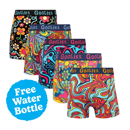 Bright & Breezy Bundle - Kids Boxer Shorts 5 Pack