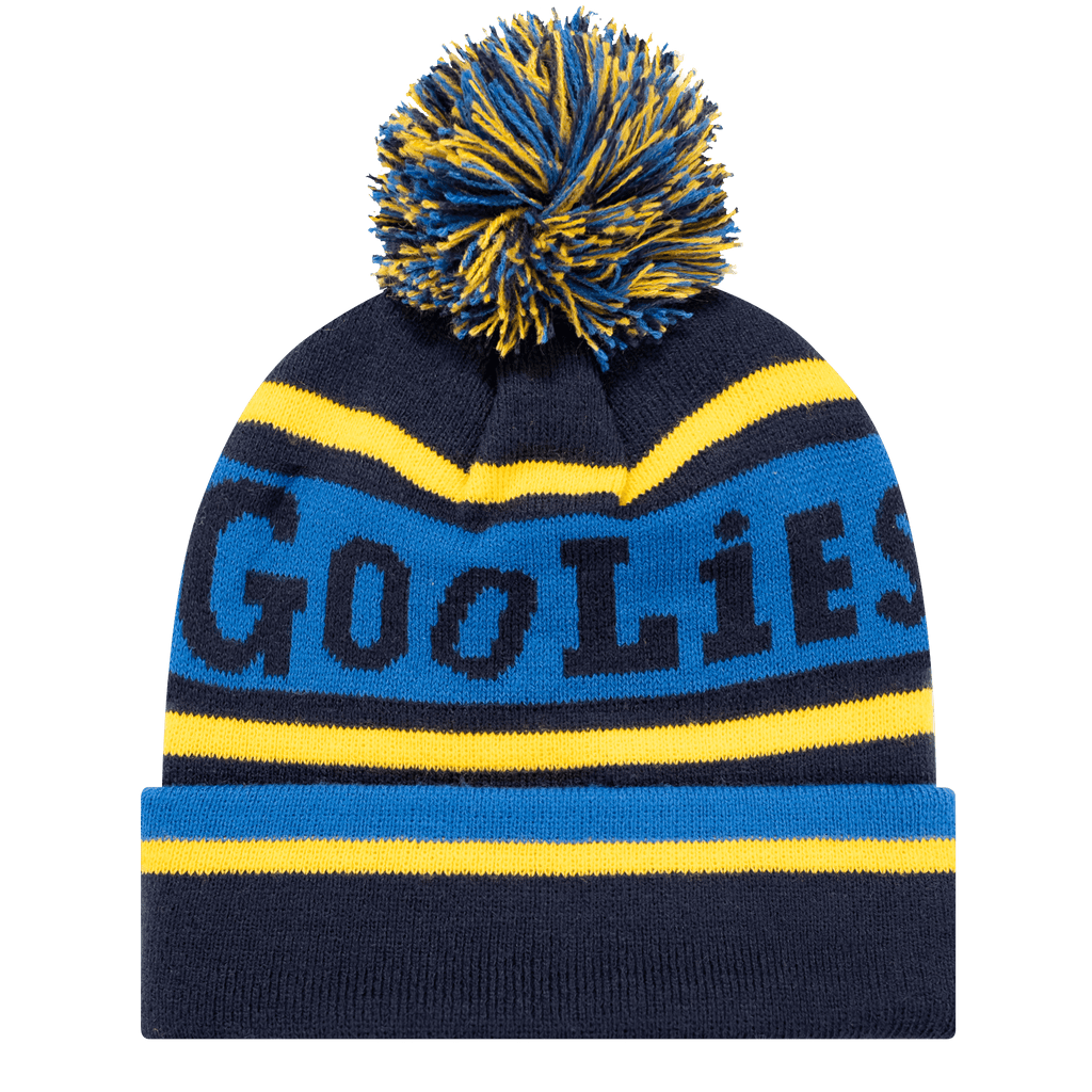 Navy Royal Yellow Kids Goolies Bobble Hat