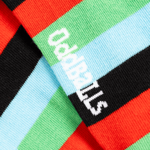 Green Stripes - Ankle Socks