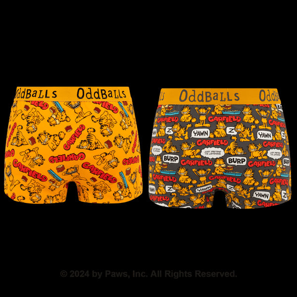 Garfield Bundle - Ladies Boxer Shorts 2 Pack