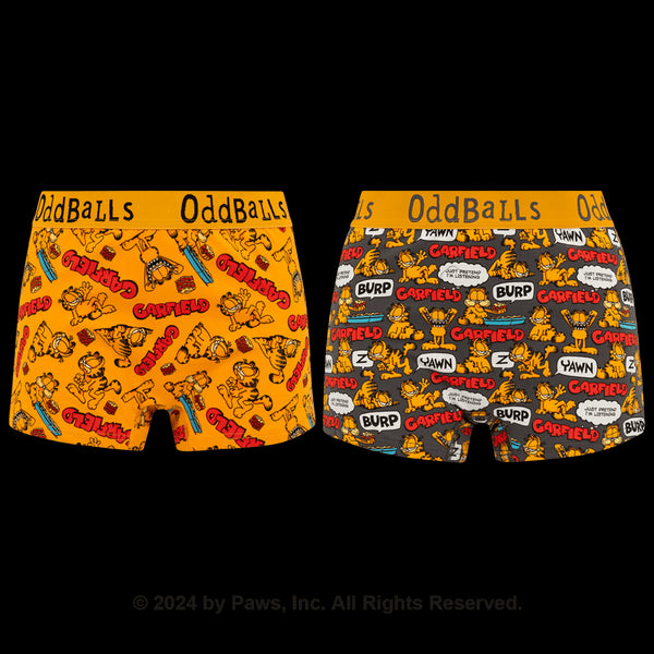 Garfield Bundle - Ladies Boxer Shorts 2 Pack
