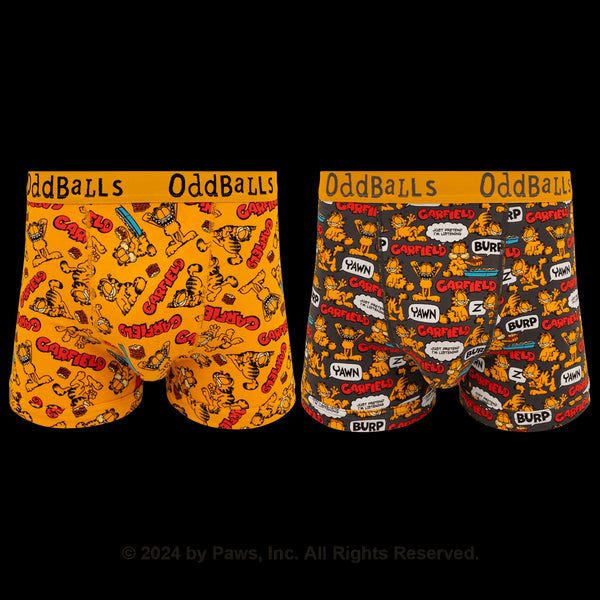 Garfield Bundle - Mens Boxer Shorts 2 Pack Bundle