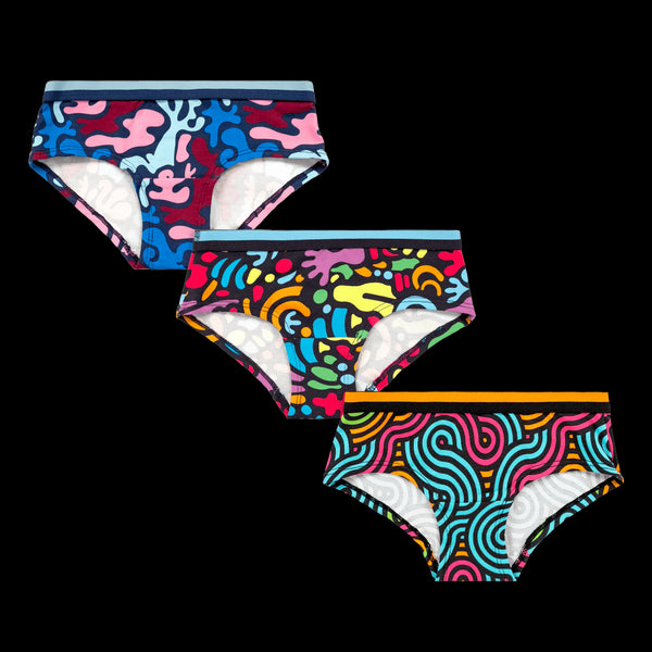 Festive Favourites Bundle - Girls Knickers 3 Pack