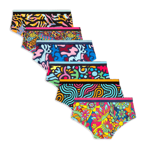 Cosy Cheeks Bundle - Girls Knickers 7 Pack