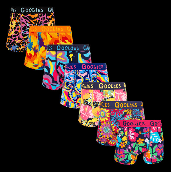 Schools Out For Summer Bundle - Kids Boxer Shorts 7 Pack Bundle