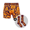 Pumpkins Bundle - Kids Boxer Shorts & Matching Socks