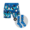Penguins Bundle - Kids Boxer Shorts & Matching Socks