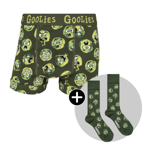 Sprout of Control Bundle - Kids Boxer Shorts & Matching Socks
