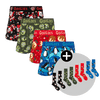 Ultimate Christmas Bundle - Kids Boxer Shorts & Matching Socks 4 Pack