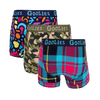 Happy Pants Bundle - Kids Cotton Boxer Shorts 3 Pack back