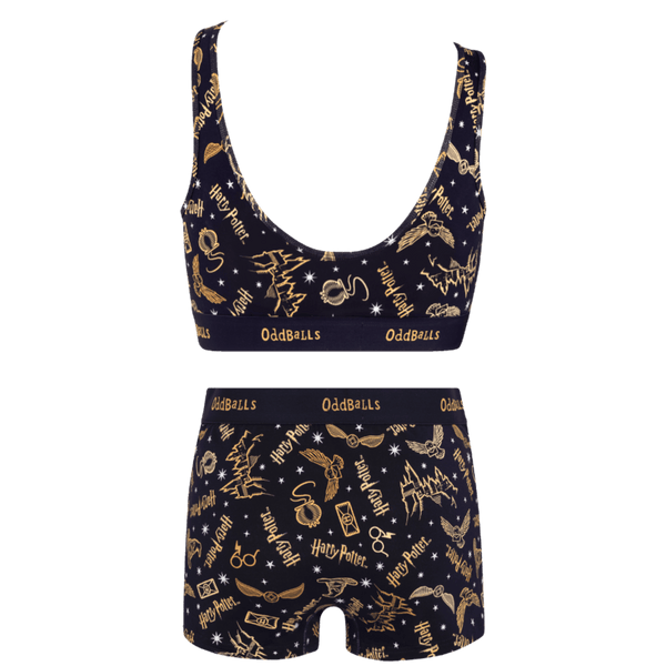 Harry Potter™ Bundle - Womens Bralette & Boxers Matching Set back