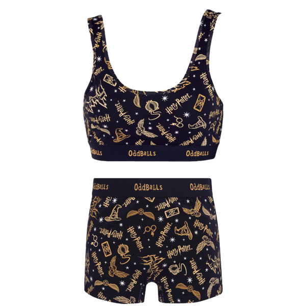 Harry Potter™ Bundle - Womens Bralette & Boxers Matching Set front