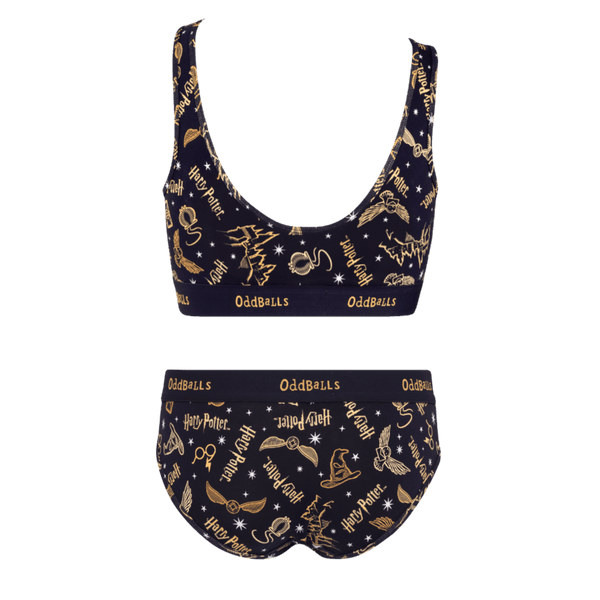 Harry Potter™ Bundle - Womens Bralette & Briefs Matching Set back