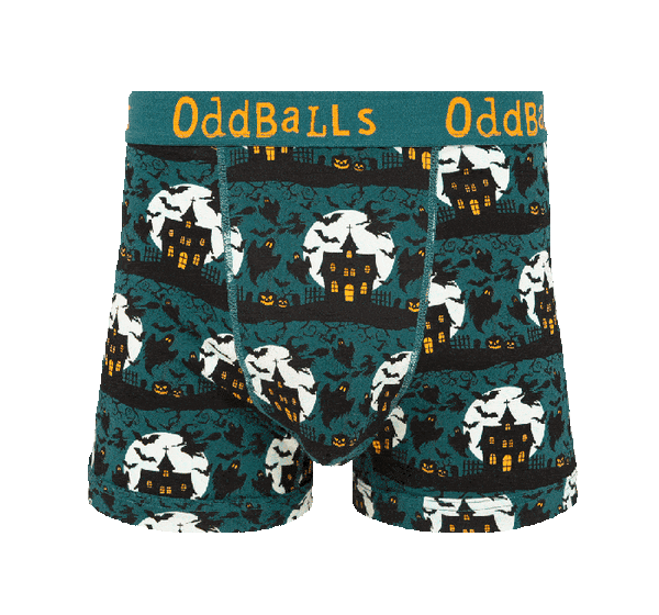 Haunted House - Mens Cotton Boxer Shorts