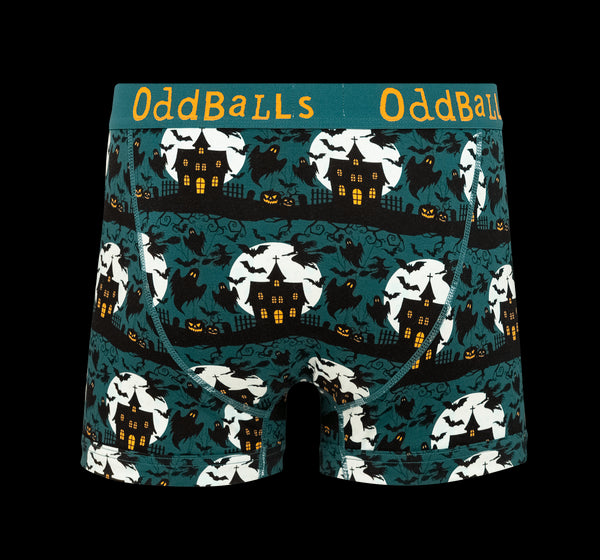 Haunted House - Mens Cotton Boxer Shorts