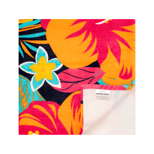 Hibiscus - Cotton Bath Towel