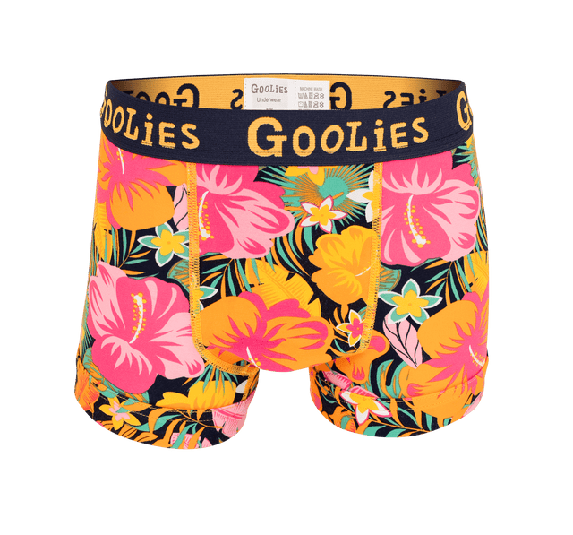 Hibiscus - Kids Boxer Briefs - Goolies