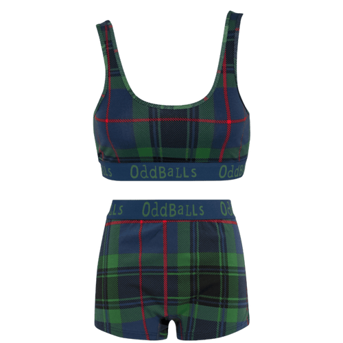 Highlands Bundle - Womens Bralette & Boxers Matching Set