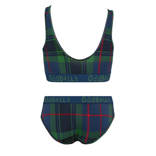 Highlands Bundle - Womens Bralette & Briefs Matching Set back