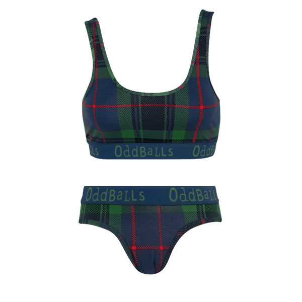 Highlands Bundle - Womens Bralette & Briefs Matching Set front
