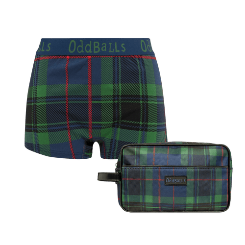 Highlands Bundle - Ladies Boxer Shorts & Matching Wash Bag