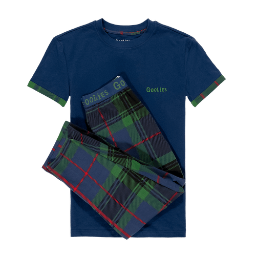 Highlands- Kids Long Pyjamas Set (T-Shirt & Trousers)
