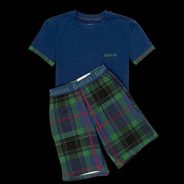 Highlands - Kids Short Pyjamas Set (T-Shirt & Shorts)