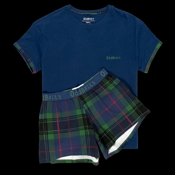 Highlands - Women's Short Pyjamas Set (T-Shirt & Shorts)