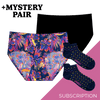 Women's Full Seamless Briefs Subscription - 12 Months Prepaid (Free Socks + Free Delivery!)
